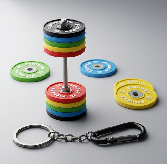 Eeksfit barbell Keychain